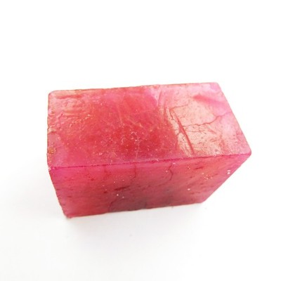 82.9 Ct CERTIFIED Red Ruby Rough Uncut Loose Gemstone Earth Mined Raw Natural