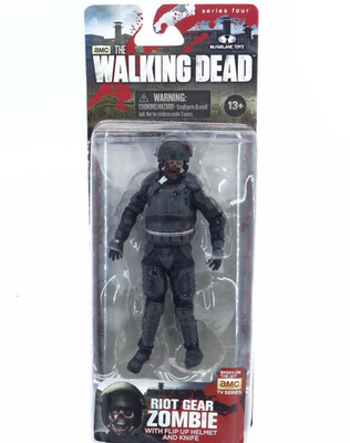 Riot Gear Helm Zombie Walking Dead Spielzeug Action Figur 12cm McFarlane NEU OVP