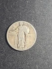 1929-D U.S. Standing Liberty Quarter - SILVER $1/4 - Solid VG     stk#p87