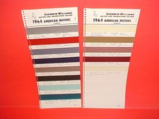 1964 Amc Rambler American Convertible Custom Classic Ambassador Paint Chips Sw