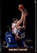 Maurice Taylor 1999-00 Stadium Club Chrome #106 First Day Issue #033/100
