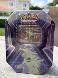 Pokemon TCG Triple Whammy Collector Tin
