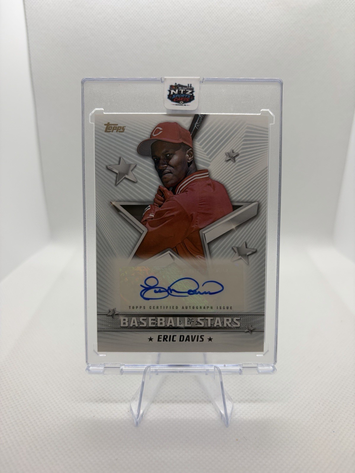 Topps Series 2 Eric Davis Auto 