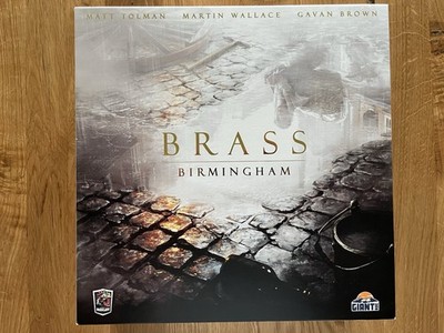 Brass Birmingham Deluxe mit IronClays deutsch  neuwertig, nur 3x gespielt sleeve
