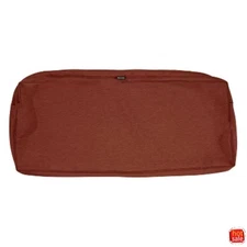 Classic Accessories Patio Bench Cushion Slip Cover - Heather