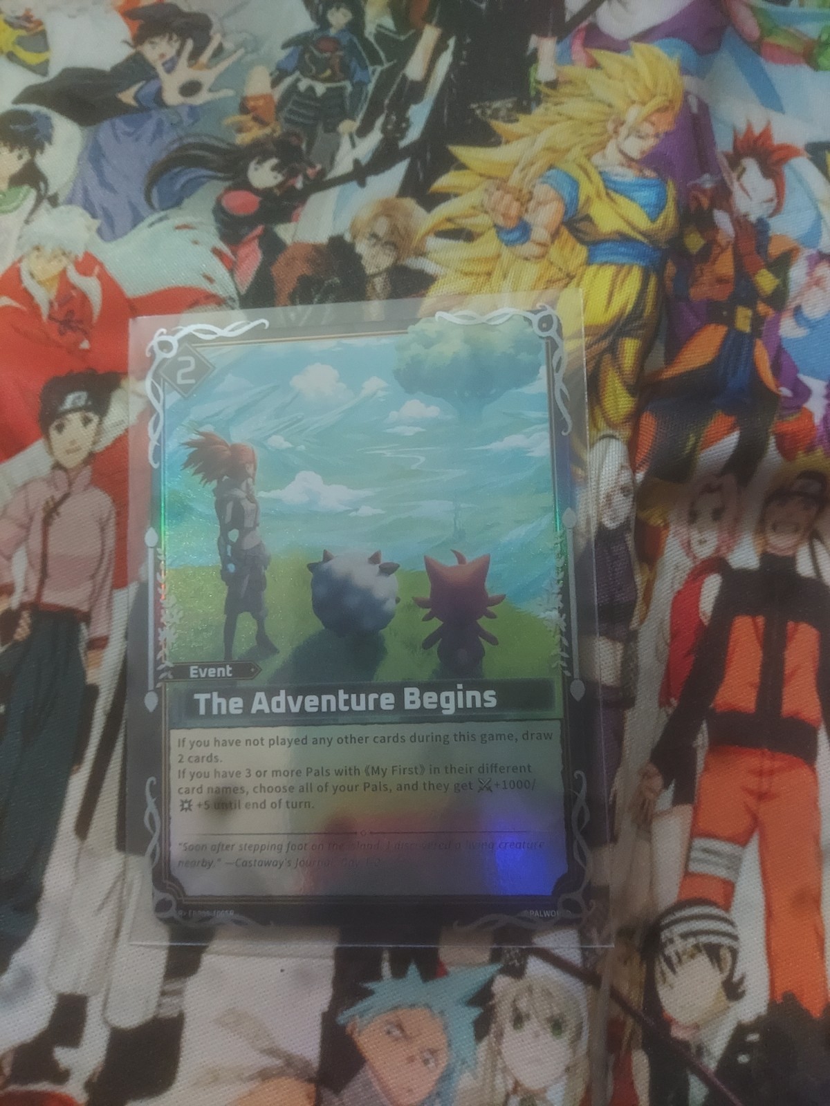 Palworld Official Card Game The Adventure Begins Event Card Cost 2