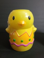 *NEW* 24" STACKABLE EASTER CHICK DECOR PLASTIC VIRAL DOLLAR TREE HOLIDAY