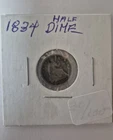 1834 Seated Liberty Half Dime Circulated Uncertified US Coin Collectible