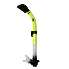 Promate SK680 Cobra plongée sous-marine tuba totalement sec avec sifflet de signalisation - Jaune
