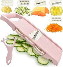 Mandoline Slicer for Kitchen Slicer Vegetable Cutter 5 In 1 Veggie Slicer Pot...