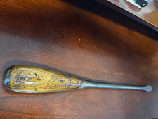 Vintage IRWIN 14-1/2  Wood Handle Flat Head S...