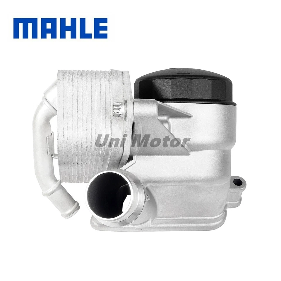 11428642289 Conjunto de carcasa de filtro de aceite Mahle OEM para BMW 328i 335i 528i X3 Z4 Foto 3 de 4