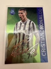 Cristiano Ronaldo Card Autografata Goal Machine Panini 1Su5