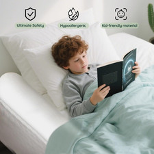 Baby Bed Bumpers for Toddlers Foam Bed Guard Rail for Kids Toddler Twin Full Pcs