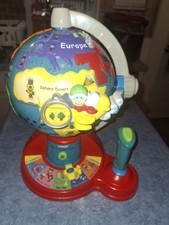 VTech Learn And Fly Adventure Globe Atlas Children Educational Interactive Map