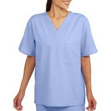 SCRUB Top Bottom Pants Set Peri Blossom Blue New NWT Unisex Mens Ladies Size 3XL