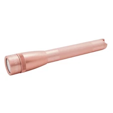Mini Maglite Pro LED 2 AA Flashlight Rose Gold Mag 332 Lumens Presentation Box