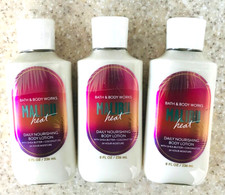 3 Bath  Body Works MALIBU HEAT Body Lotion 8oz LOT/SET of 3