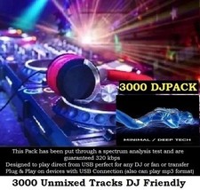 Minimal Deep Tech Music USB 64GB  2019  320kbps  DJ or Fan