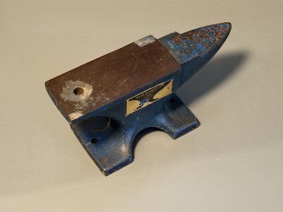 その他 Miniature Anvil Small 8 Pound Mini Blacksmith Anvil • Clean Antique • Made