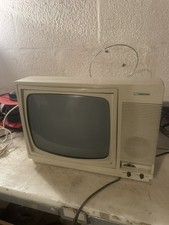 Vintage Ferguson Black & White  Portable Television ~ Model 38030 - Working