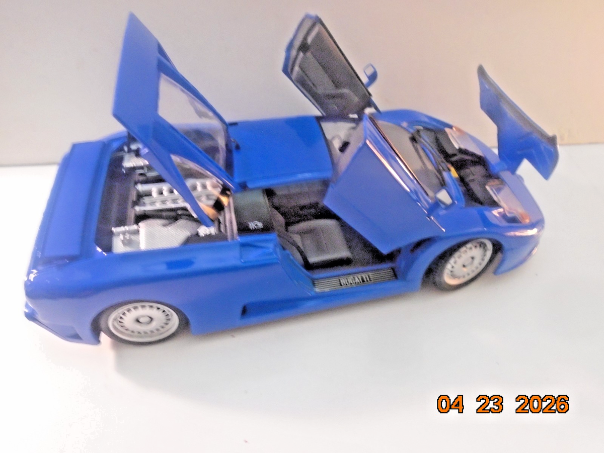 MAISTO, 1992 Bugatti, EB 110, special edition. 1/18 sc. Mint. | eBay