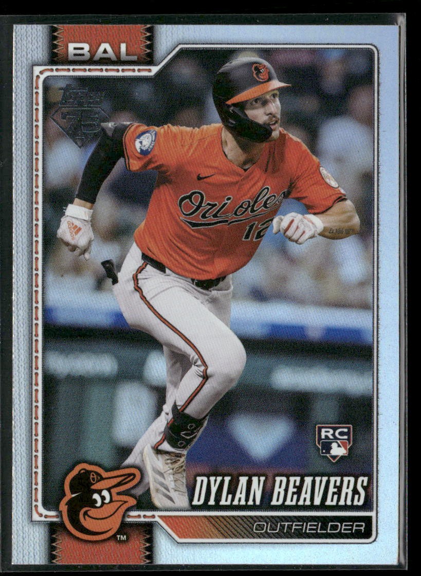 Dylan Beavers 2026 Topps #339 Rainbow Foil Baltimore Orioles
