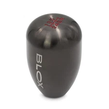 BLOX Racing BXAC-00210-6 Gun Metal Billet 6-Speed Shift Knob 12 x 1.25mm
