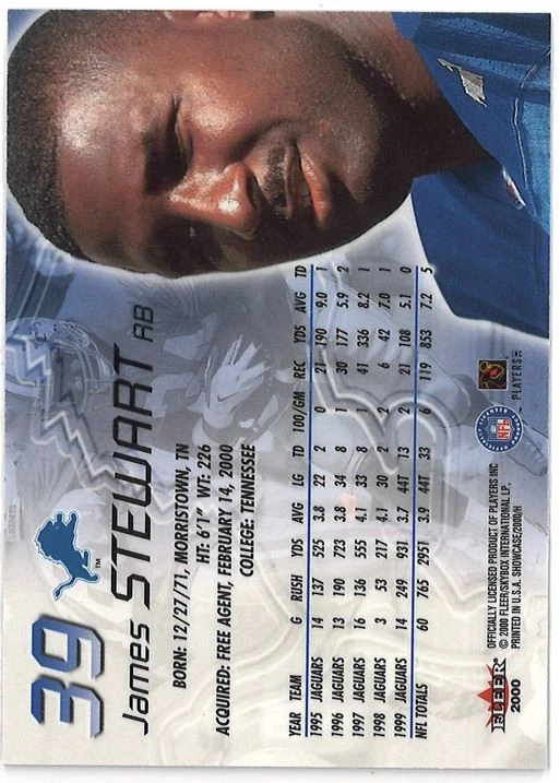 2000 Fleer Showcase - # 39 James Stewart - Image 2 of 2