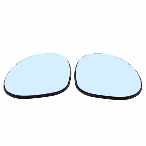 Pair Blue Heated Side Door Wing Mirror Glass For BMW E81 E87 E82 E90-93 / NO Z4 - Picture 5 of 10