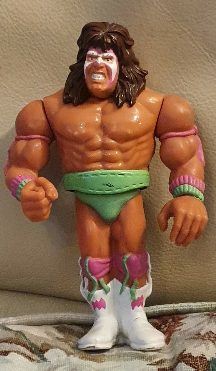 WWE Ultimate Warrior Hasbro Wwf Wrestling Titan Sports