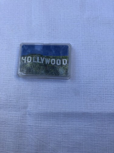 Hollywood California Spielkarten Poker neu versiegelt Deck Souvenir CA ~ kostenloser Versand! - Bild 3 von 5