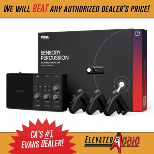 Evans Hybrid Sensory Percussion Sound System, Brand New. Buy Now or Make offer !