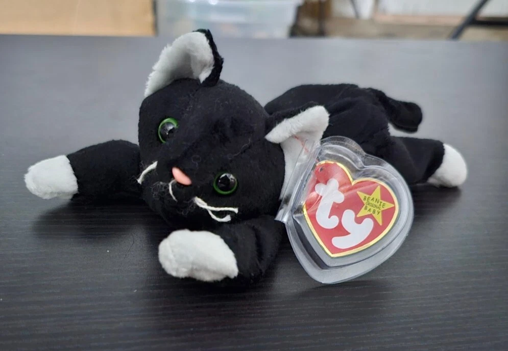 Zip the black cat beanie baby sales