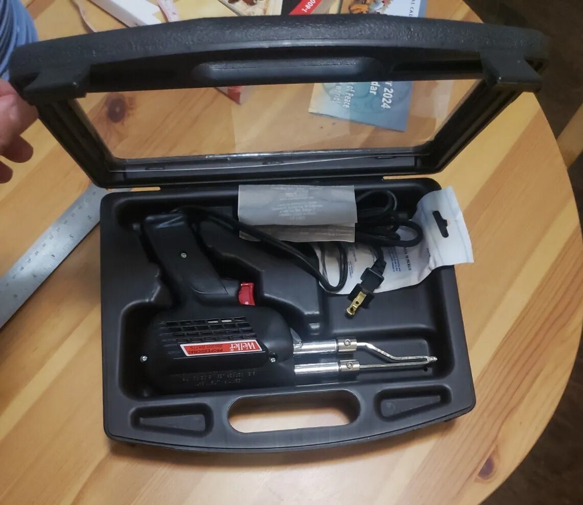 Weller D550PK 200W Soldering Gun Kit Black eBay