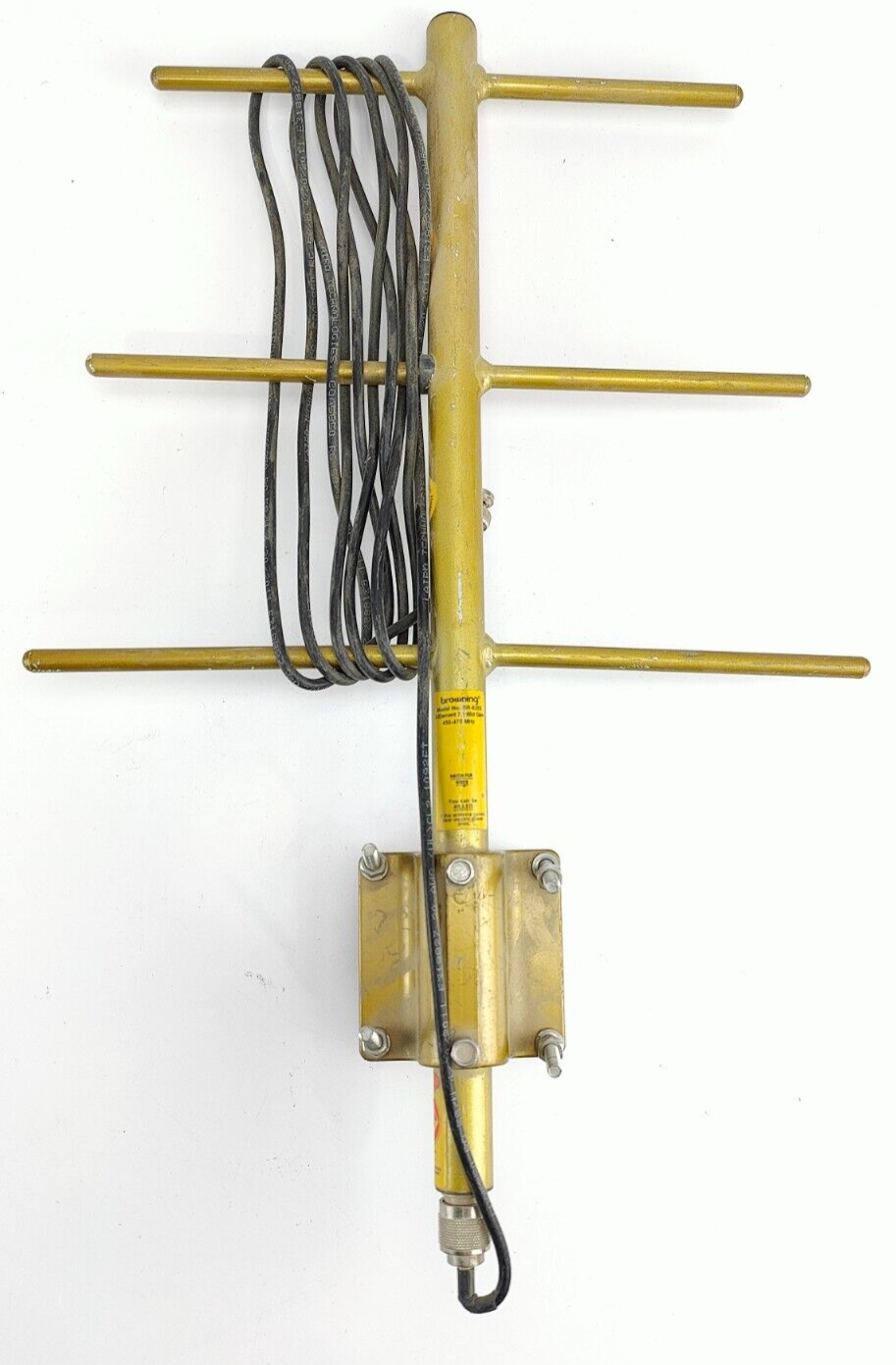 Browning BR-6353 Fully Welded Yagi - 7.1 dBd Gain (450-470 MHz)