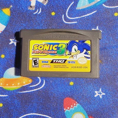 Nintendo Game Boy Advance Sonic Advance 3 - Cartridge Only | eBay