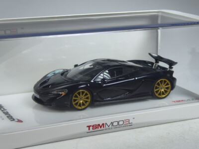 (KI-10-29) TSM McLaren P1 Gotham Black 2014 in 1:43 in OVP