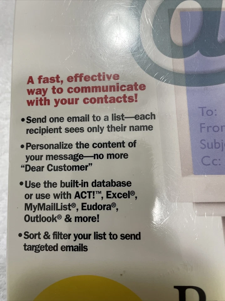 WINDOWS 95 MY BUSINESS E-MAILER NEW- SEALED - Image 2 of 4