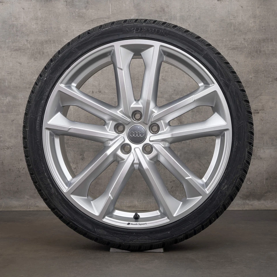 Audi A6 S6 Winterräder 21 Zoll 4K C8 Felgen 4K0601025AE silber Sport Design NEU - Bild 2 von 4