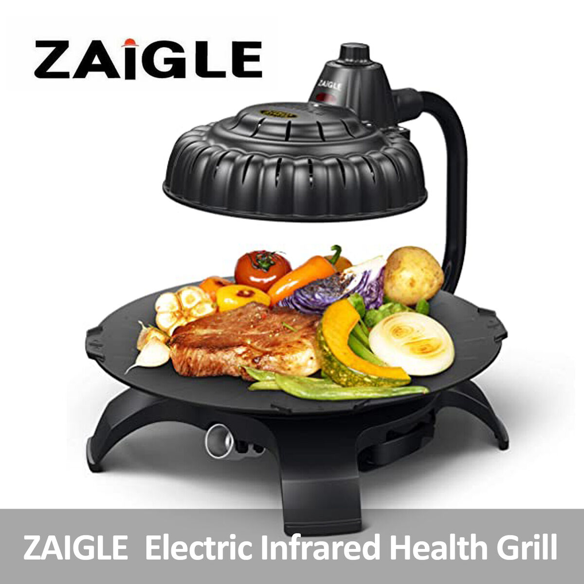 ZAIGLE ZG-Simple Electric Infrared Health Grill Indoor Well ZAIGLE ZG-Simple Electric Infrared Health Grill Indoor Well