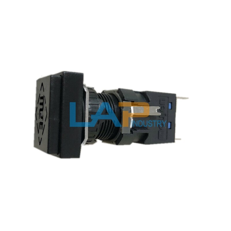 QTY:1 New for MOUJEN M6-2C 250V 2A AC Red rectangular button switch | eBay