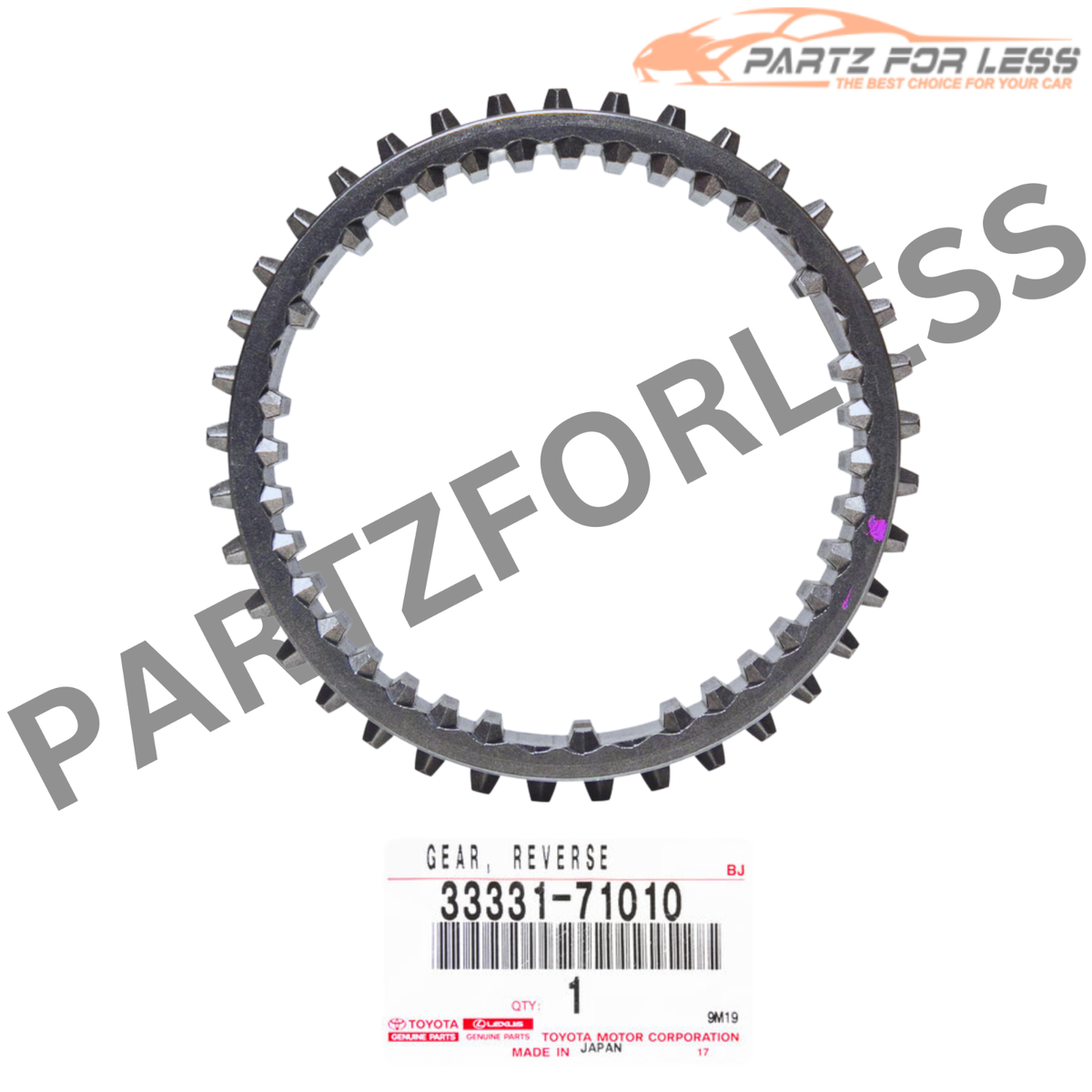 33331-71010 TOYOTA GENUINE GEAR, REVERSE 3333171010 NEW OEM | eBay