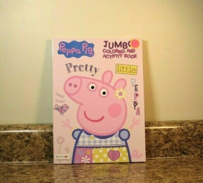 Peppa Pig Coloring and Activity Book NEW