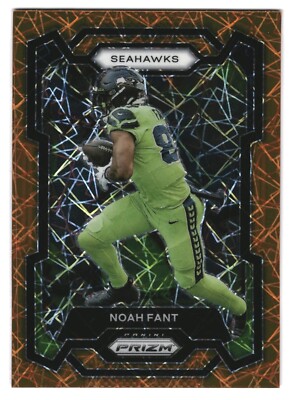 2023 Panini Prizm Noah Fant Orange Lazer Seattle Seahawks #262 | eBay