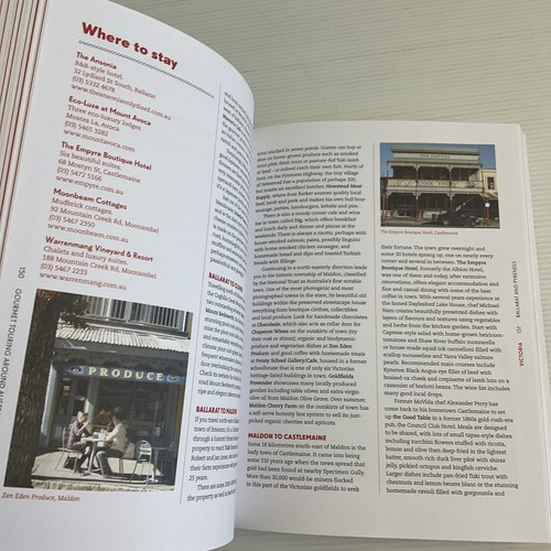 Gourmet Touring Around Australia Paperback Book Travel Guide 2nd Edtn Food Tour - Picture 6 of 11