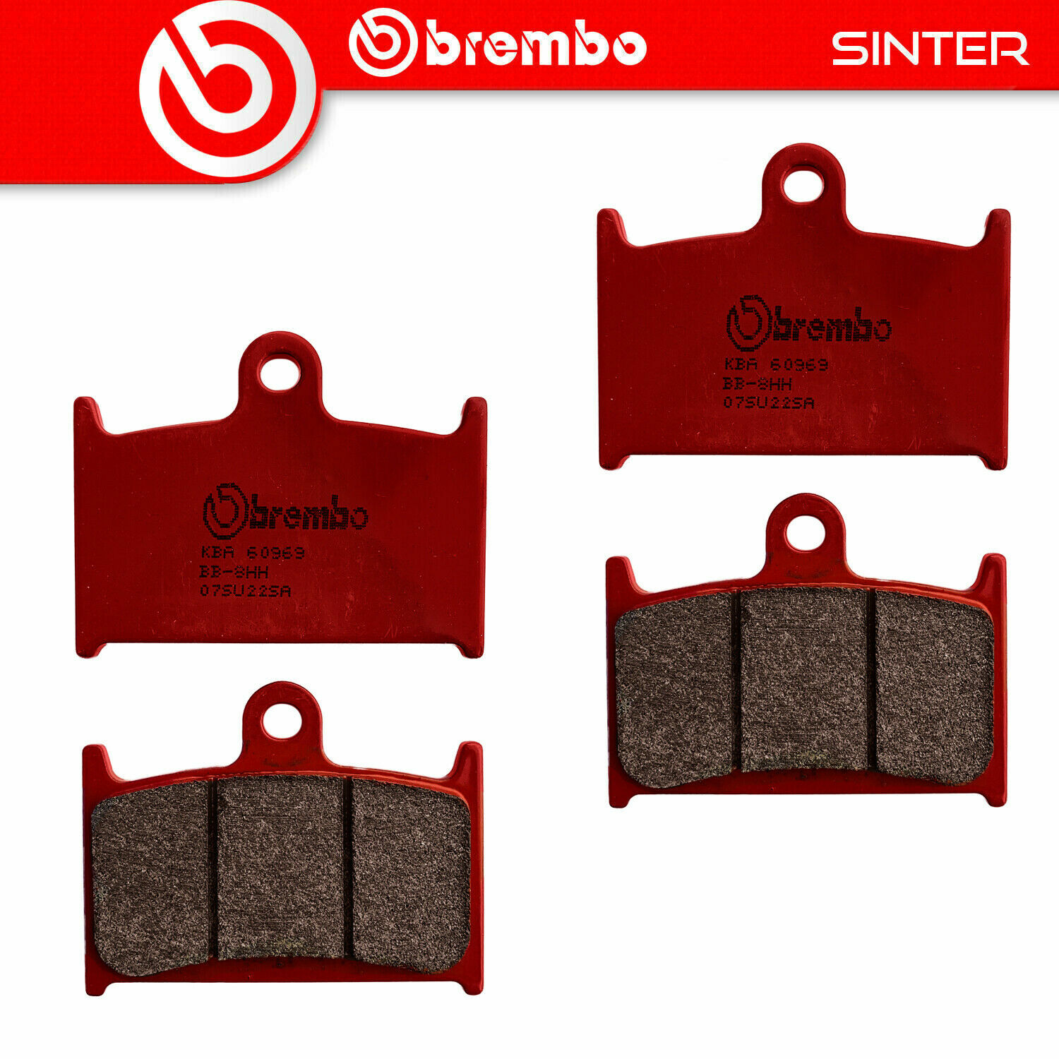 Kit Pastiglie Sinter Anteriori per TRIUMPH ROCKET III ROADSTER 2294 2010>