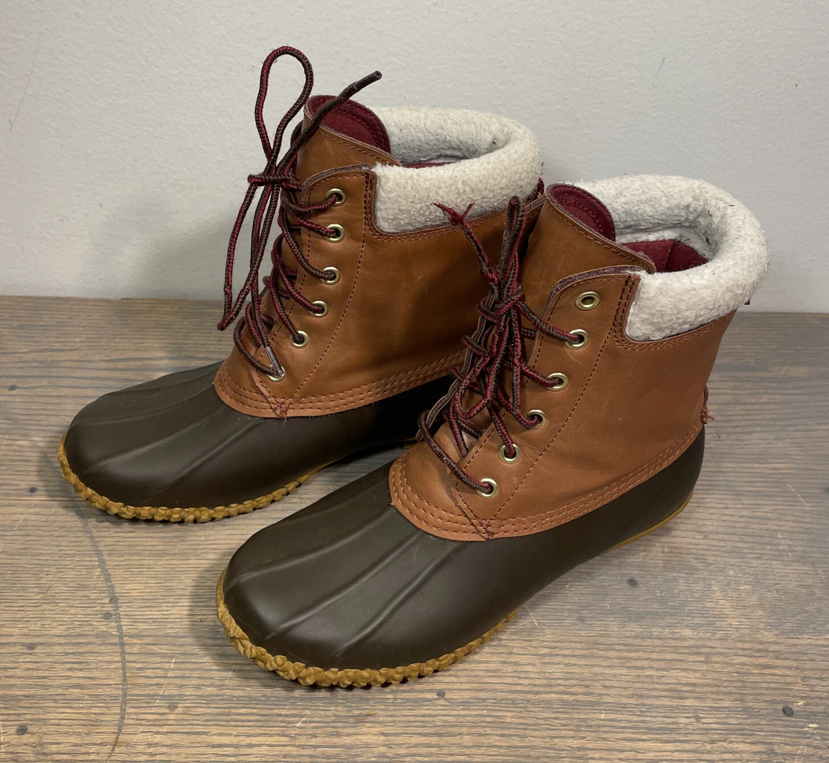 Tommy Hilfiger Russel Duck Boots Womens Size 7 Rain Shoes