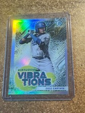 2022 Bowman Chrome Baseball Virtuosic Vibrations # VV-20 Diego Cartaya