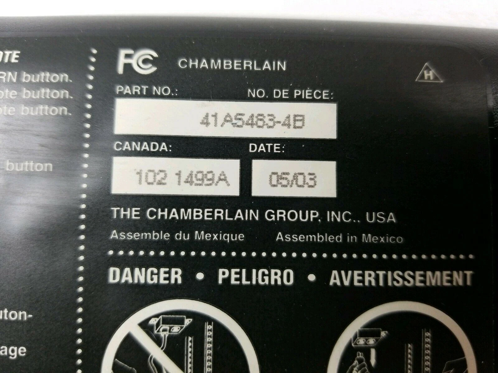 CHAMBERLAIN LIFTMASTER BEDIENUNGSANLEITUNG Pdf-Herunterladen